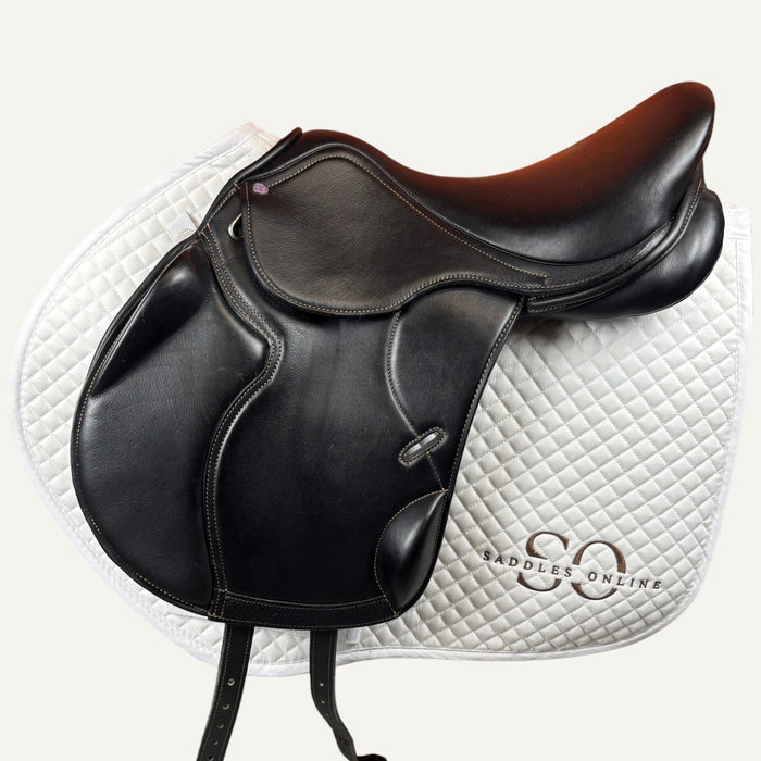 Cavaletti Covered Leather Adjustable Monoflap Jumping Saddle 2024