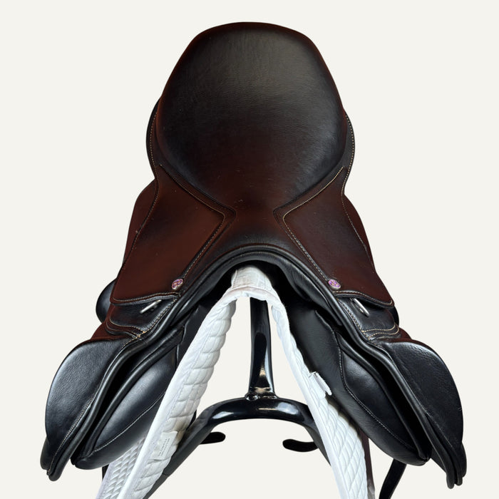 Cavaletti Covered Leather Adjustable Monoflap Jumping Saddle 2024