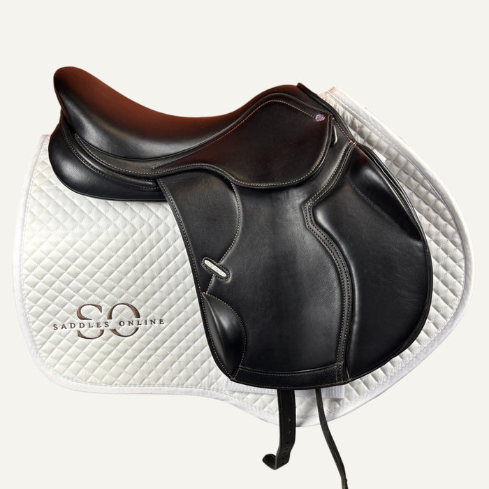 Cavaletti Covered Leather Adjustable Monoflap Jumping Saddle 2024