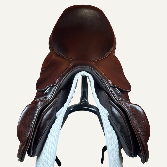 Cavaletti Covered Leather Adjustable Monoflap Jumping Saddle 2024