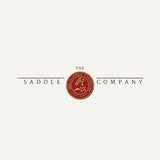 Logo of The Saddle Company on a white background